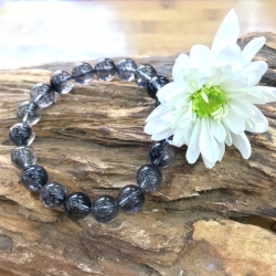 Vòng tay thạch anh tóc đen TA00046