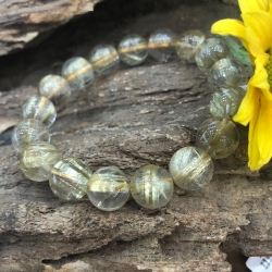 Vòng tay thạch anh tóc vàng 183484