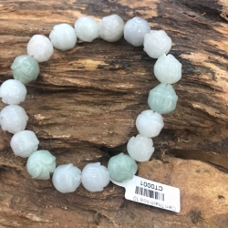 Vòng tay cẩm thạch hoa 10 ly